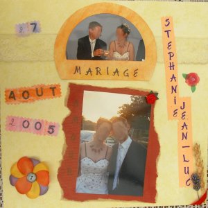 Mariage stéphanie et Jean Luc