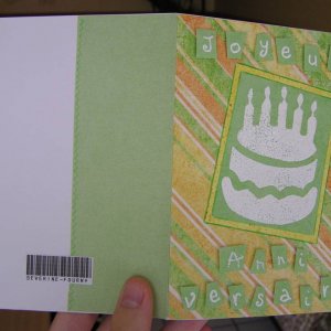 Carte anniversaire Tom
