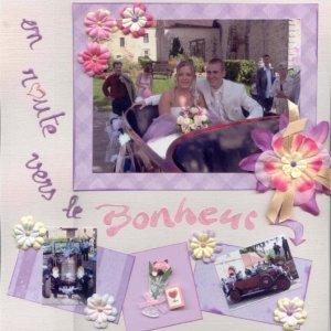 Album de mariage -2- en route pour le bonheur