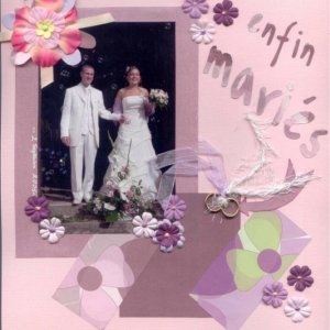 Album de mariage -3- Enfin mariés!