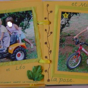 page 3 et 4 mini-album vacances 2006