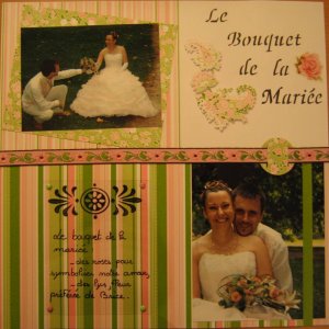 Le bouquet de la mariée