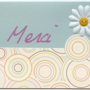 Carte "merci"