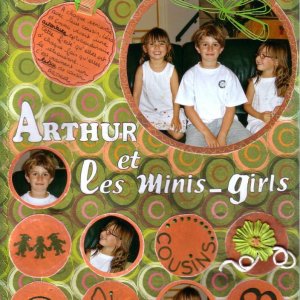 Arthur et les minigirls (sketchs de ronds et idée film)