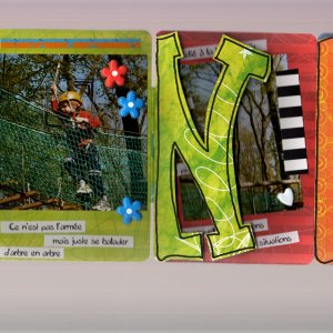 mini album lettre accordeon