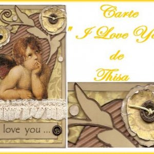 CARTE I LOVE YOU