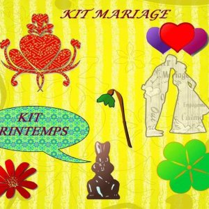 kits mariage/printemps