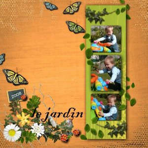 le jardin