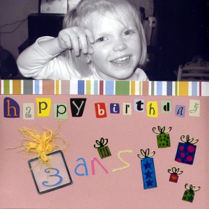 Album de Lou-Ann - Ses 3 ans