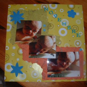 mes premiers scrap papier