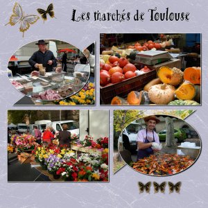 Les marchés de Toulouse