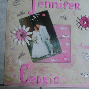 mariage de jennifer et cedric