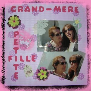 grd-mère et petite fille