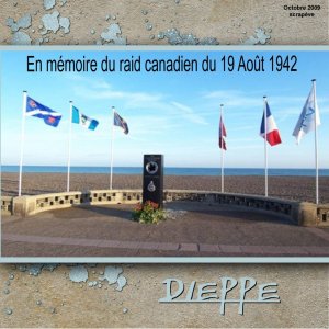 Dieppe, monument canadien