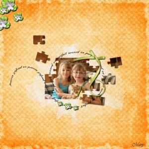 puzzle Marie et Manon