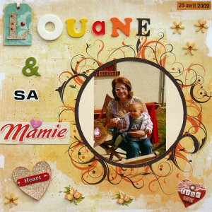 Louane et sa Mamie