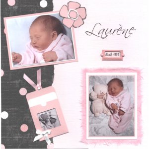 Laurène bébé