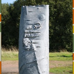 sculpture sur granit
