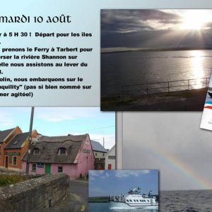 Irlande  vers les Iles Aran