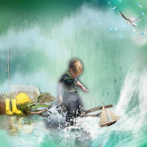After the storm &quot; by Le petit scrap