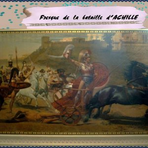 Fresque de la bataille d'ACHILLE