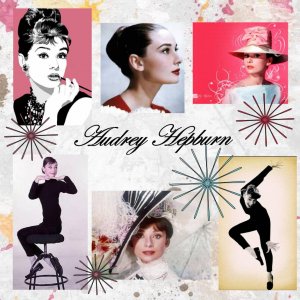 Audrey Hepburn ,en couleurs