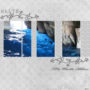 Malte - La Grotte Bleue