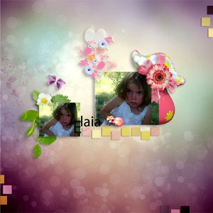 kit my little princess louisa de mélie design template de Christaly