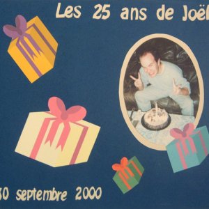 Les 25 ans de Joël