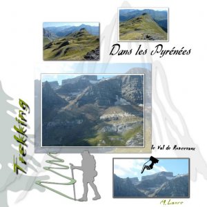 Trekking dans les Pyrénées (Cauteret)