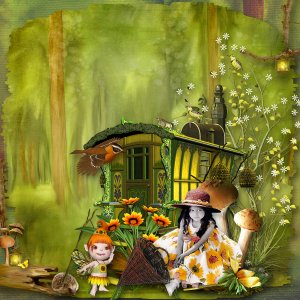 kit promenade automnale de tinker scrap