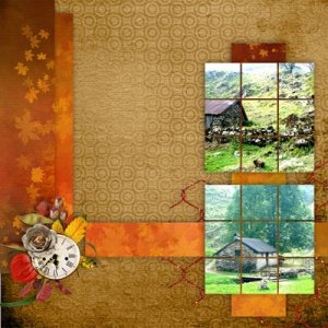 kit dream of fall de perle design template kapiscrap