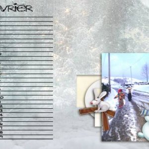 kit winter melody de sarayane template de christaly