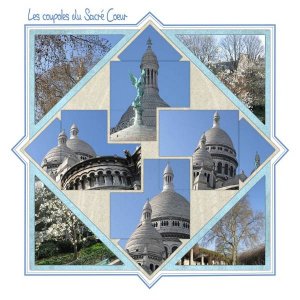 Les coupoles du Sacré Coeur