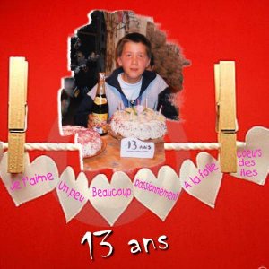 mes 13ans