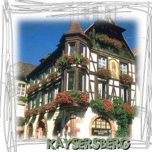 L'Alsace et ses maisons à colombage...