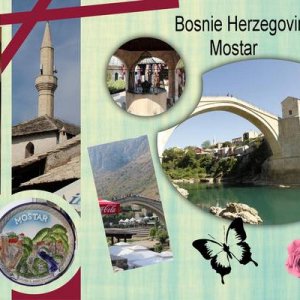 Mostar en Bosnie Herzégovie