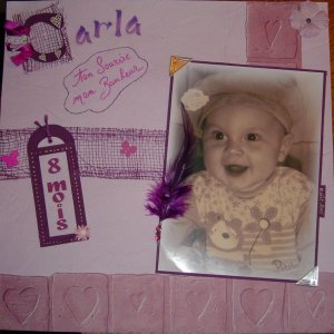 Carla 8 mois