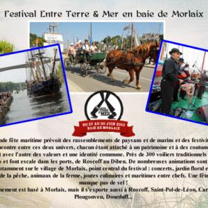 Festival Entre Terre & Mer en baie de Morlaix