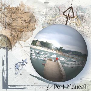 Port Manech en sphère