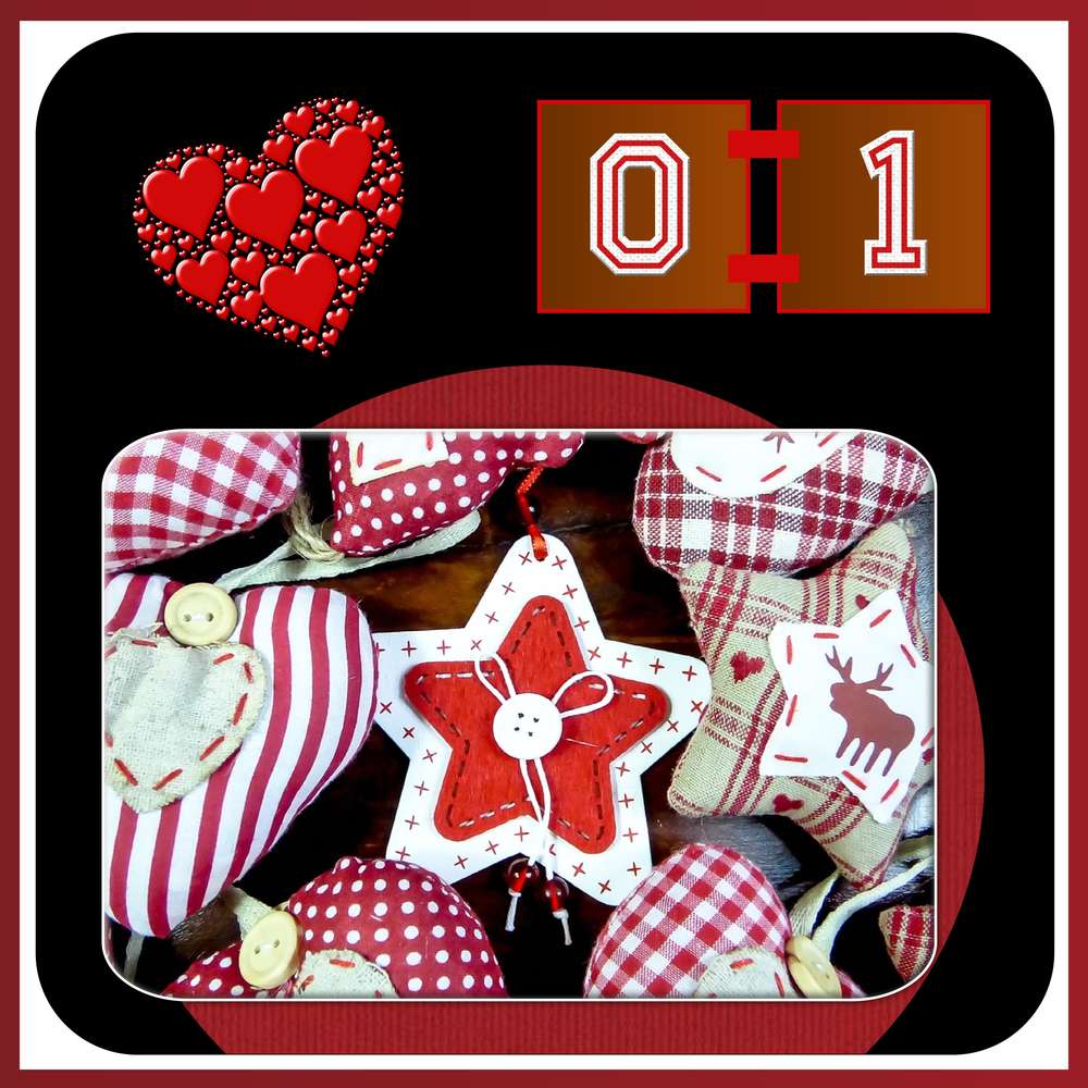 1-CALENDRIER DE L'AVENT - 1ER DECEMBRE