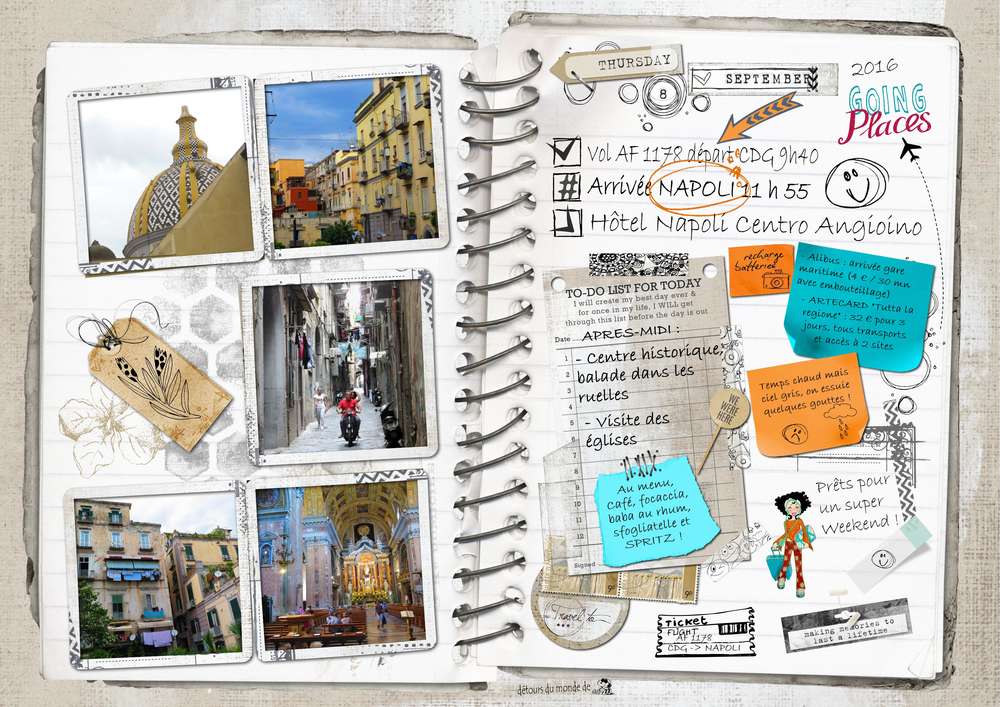 1 - Carnet de voyages NAPLES