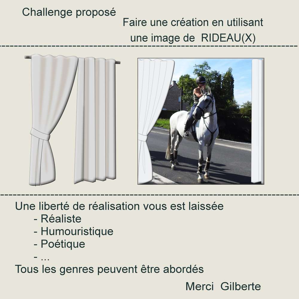 1-CHALLENGE FAIRE UNE CREATION EN UTILISANT UNE IMAGE DE RIDEAU(X)