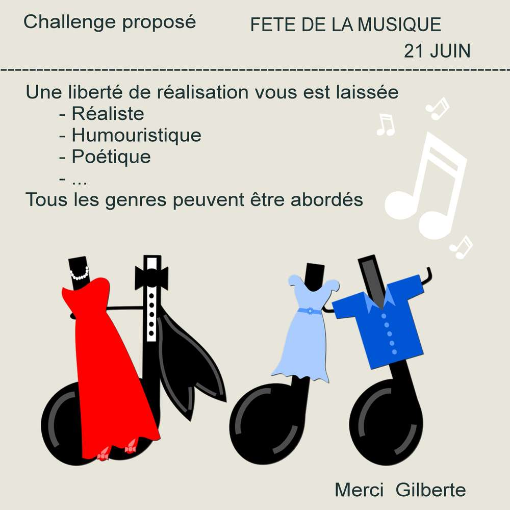 1-CHALLENGE - FETE DE LA MUSIQUE - 21 JUIN