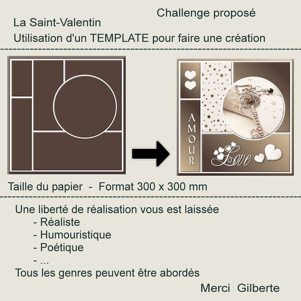 1-CHALLENGE - LA SAINT-VALENTIN