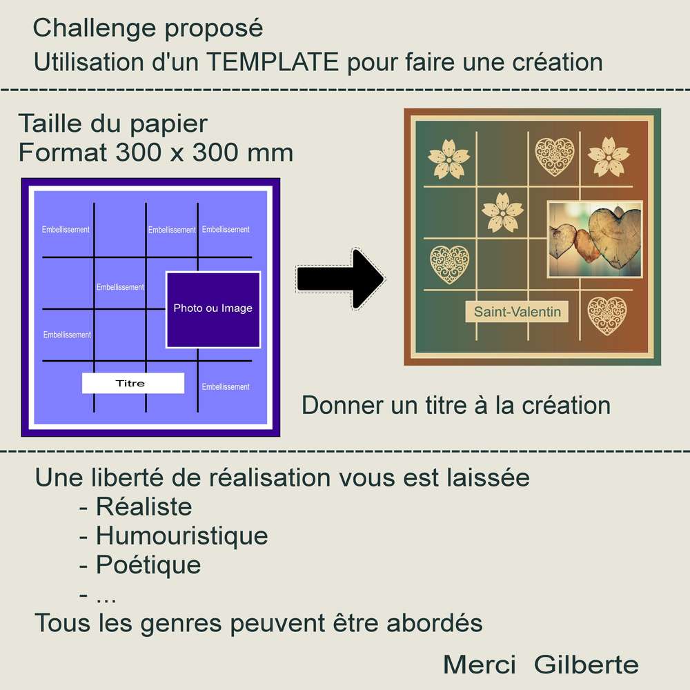 1-CHALLENGE - UTILISATION D'UN TEMPLATE POUR FAIRE UNE CREATION