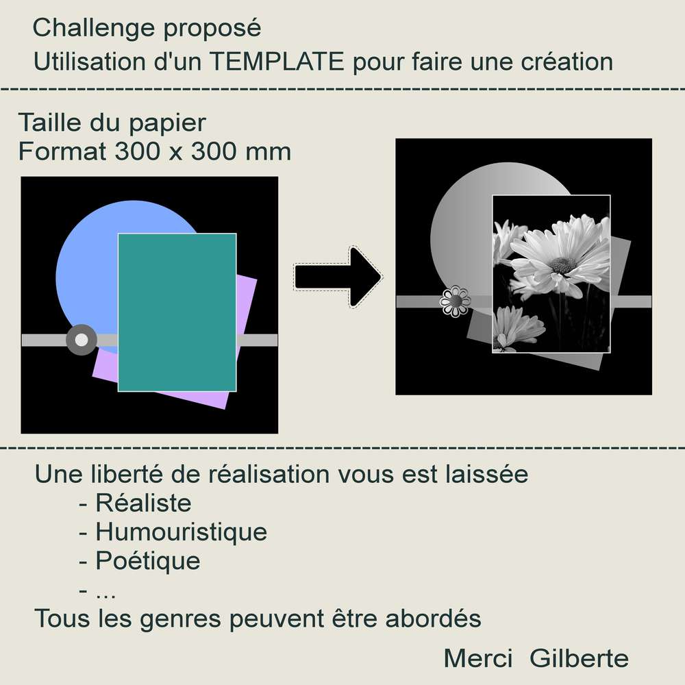 1-CHALLENGE - UTILISATION D'UN TEMPLATE POUR FAIRE UNE CREATION