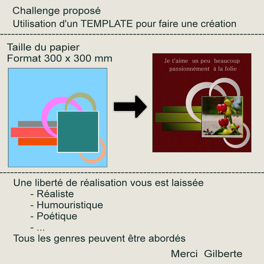1-CHALLENGE - UTILISATION D'UN TEMPLATE POUR FAIRE UNE CREATION