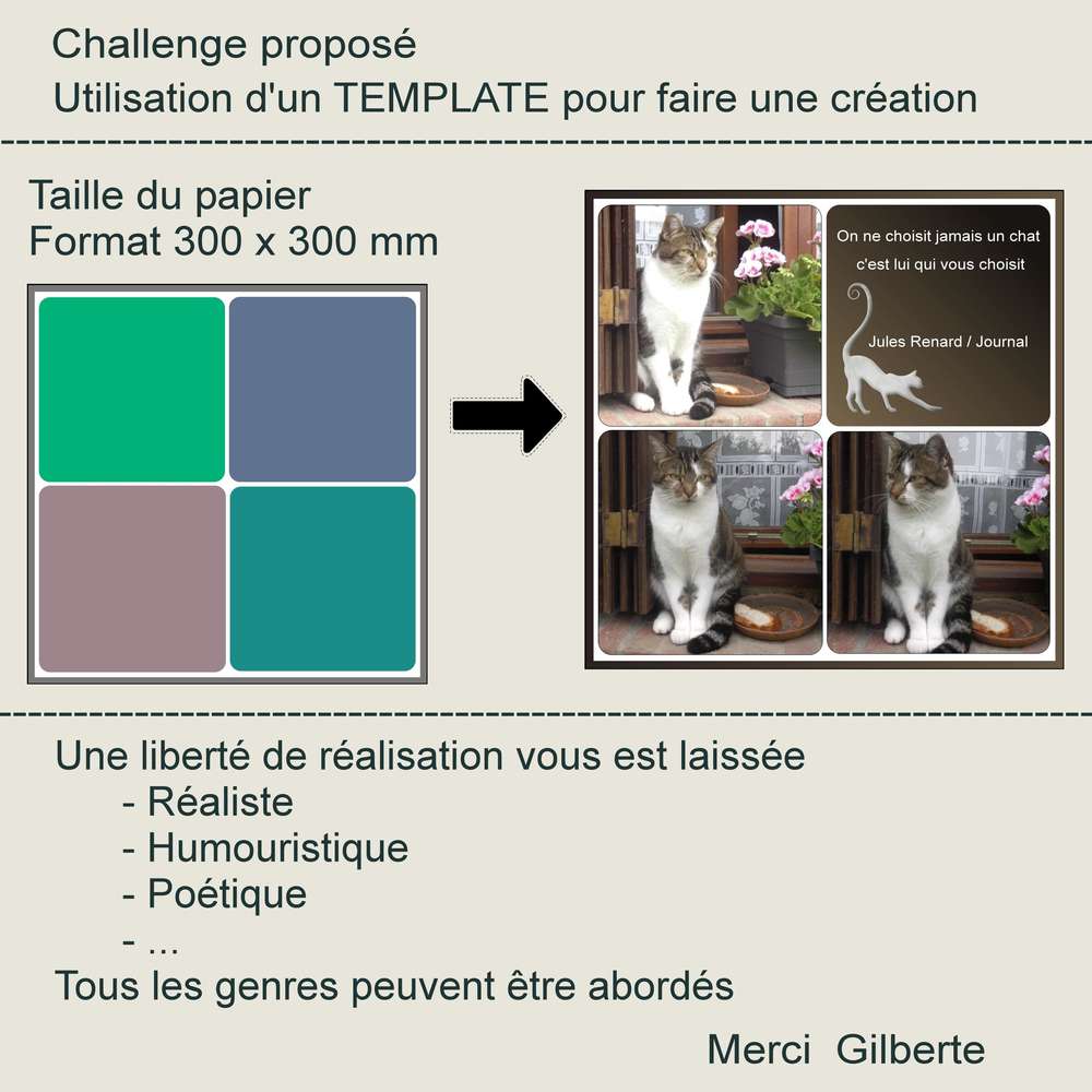 1-CHALLENGE - UTILISATION D'UN TEMPLATE POUR FAIRE UNE CREATION