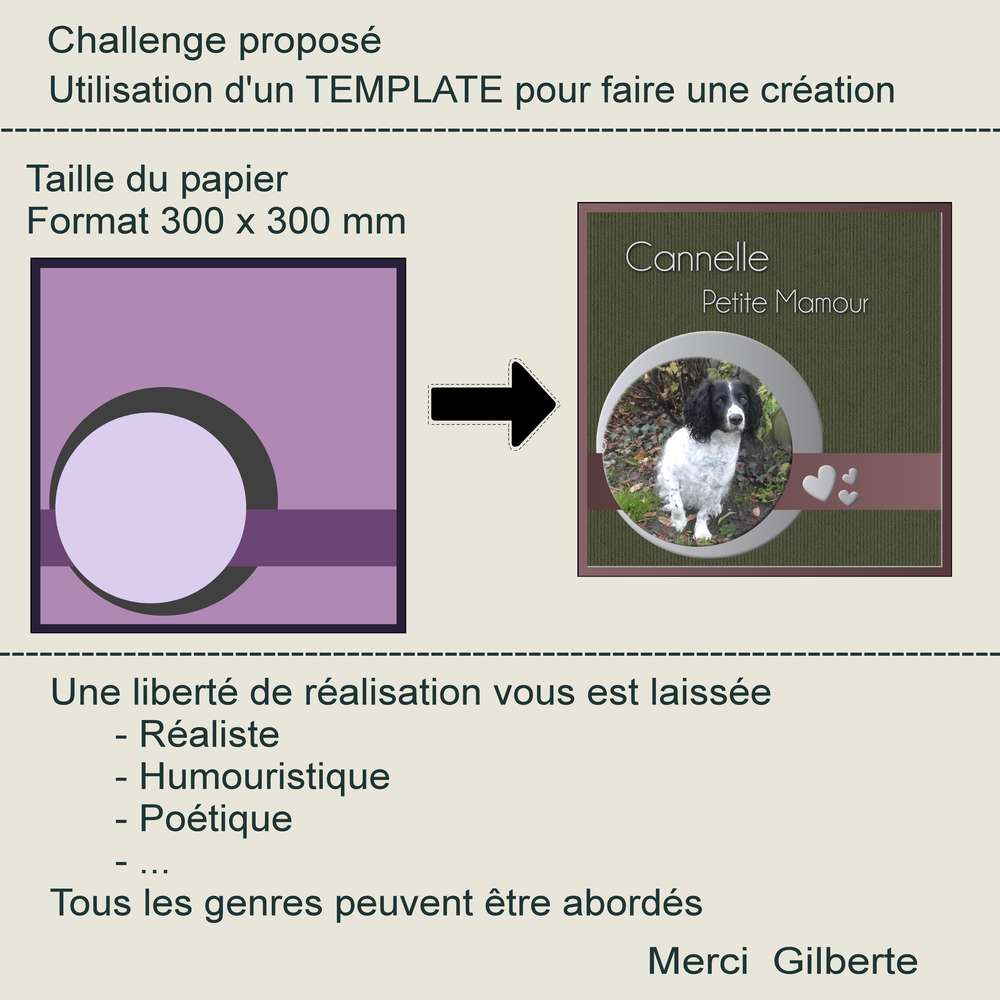 1-CHALLENGE - UTILISATION D'UN TEMPLATE POUR FAIRE UNE CREATION